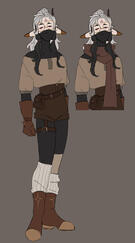 Simple Full Body Reference - Flat Color